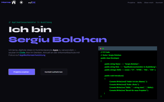 Portfolio Website